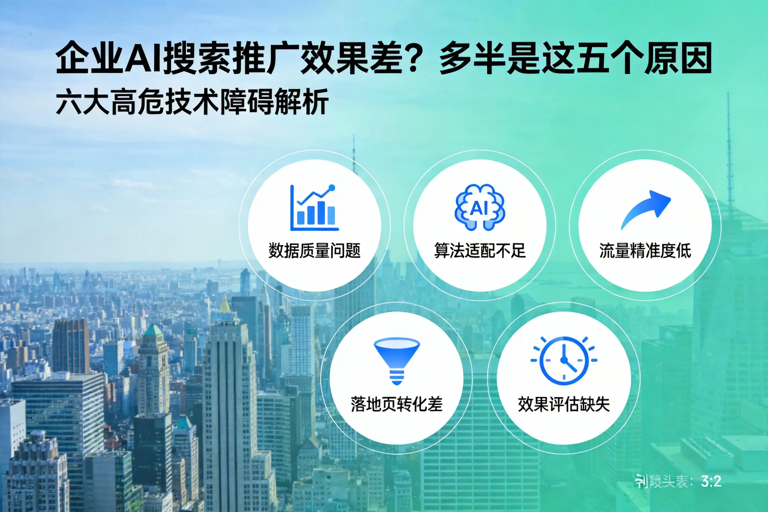 渝中企业AI搜索推广效果差？多半是这五个原因
